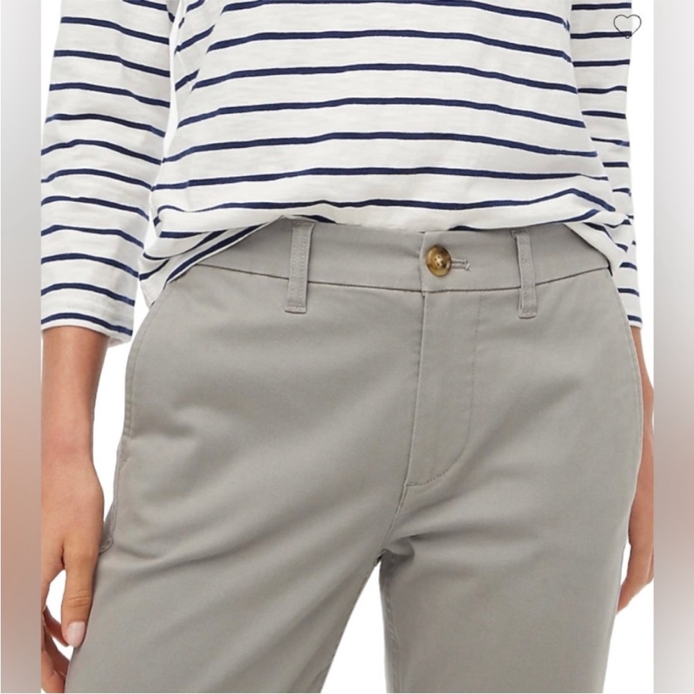 J. Crew High Rise Girlfriend Chino size 6